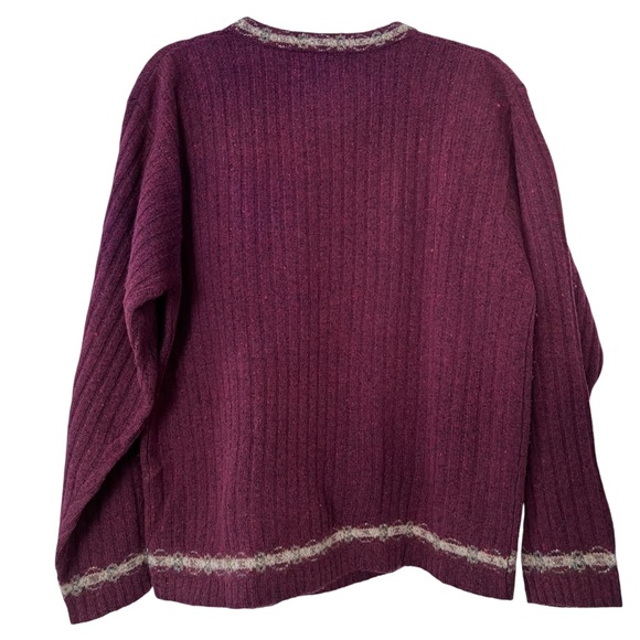 Vintage Orvis Wool and Silk Novelty Sheep Sweater size M - Picture 2 of 14